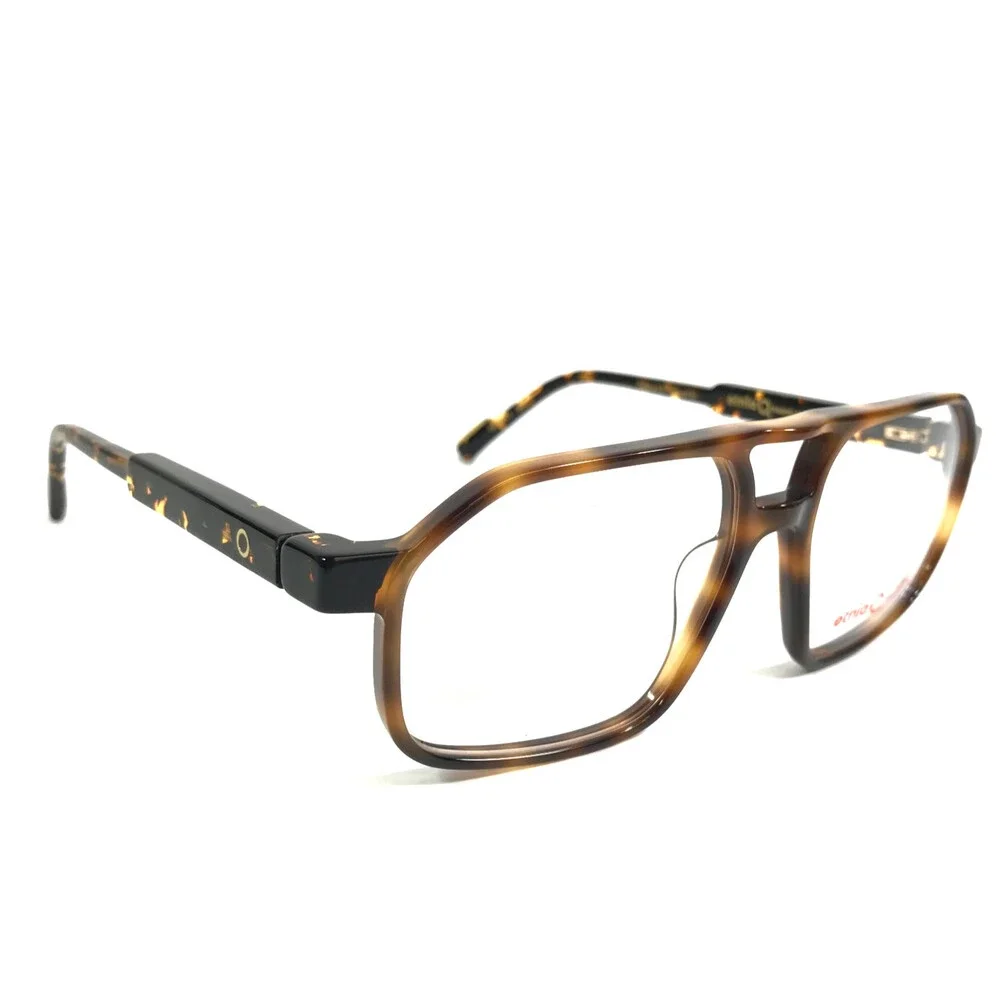 Etnia Barcelona Eyeglasses Frames SYKO HV Havana Aviator Full Rim 54-16-138